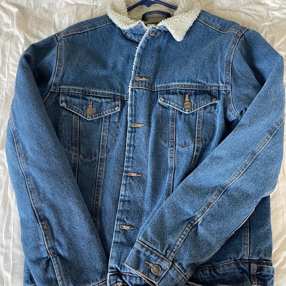 Refinery Republic wool lined denim jacket